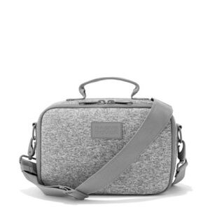 Dagne Dover Axel Large Lunch Box Heather Grey NWT New with Dust Bag